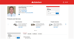 Desktop Screenshot of dunninginsurance.com